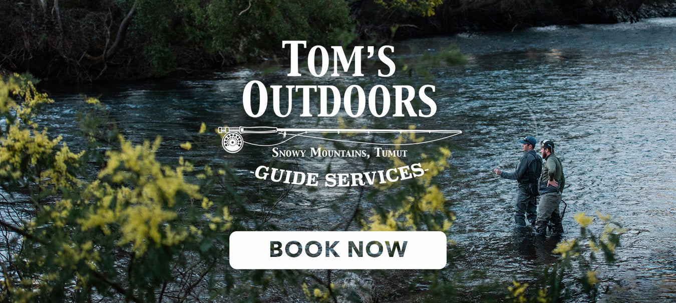 Snowy Mountains Fly Fishing Tours with Tom's Outdoors Guide Services on the Tumut River and Kosciuszko National Park