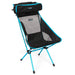 Helinox Sunset Chair black blue frame headrest 2