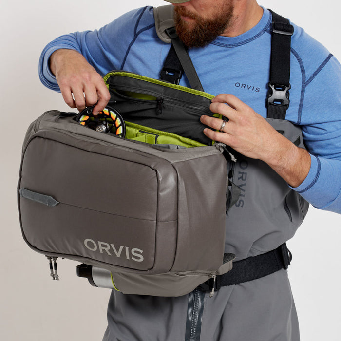 Orvis Bug-Out Backpack - side access