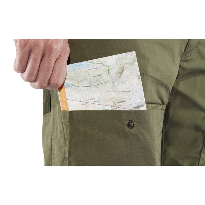Fjallraven Men's Vidda Pro Vented Trousers Laurel Green / Deep Forest - Map
