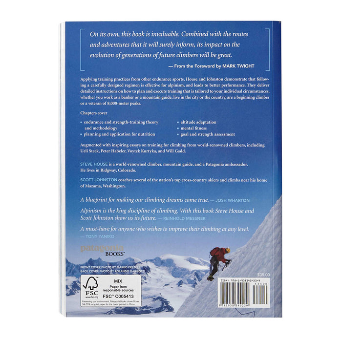 Training for the new alpinism - A manual for the climber as athlete