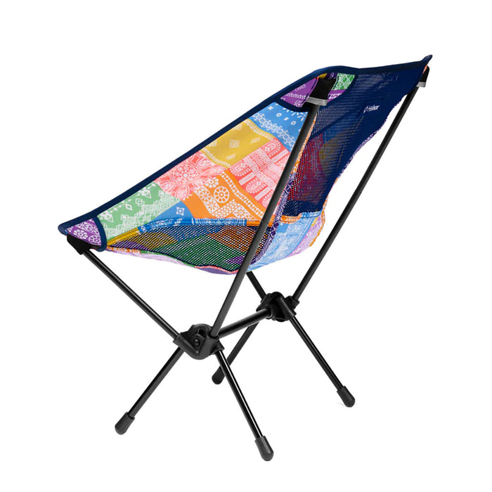 Helinox Chair One rainbow bandana side