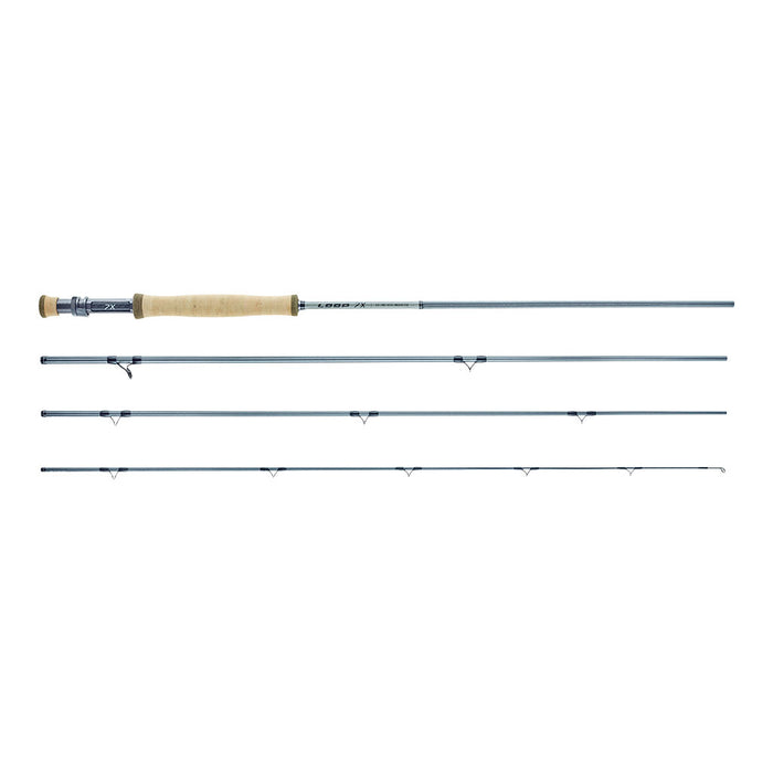 Loop 7X Single Handed Fly Fishing Rod - Medium Fast Action #6 9'6" 4pc