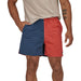 Patagonia Men's Baggies Shorts - 5 in. harlequin: sumac red model front