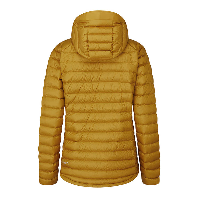 Rab Women's Microlight Alpine Jacket dark butternut back
