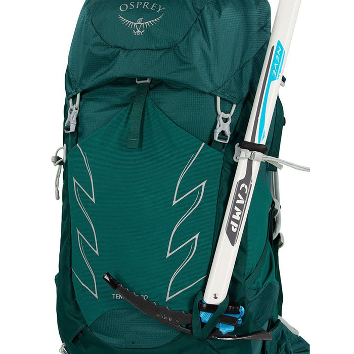 Osprey Tempest 30 Hiking Pack stealth jasper green detail 2