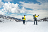 Chris and Nathan on the Illawong walk in Kosciuszko National Park