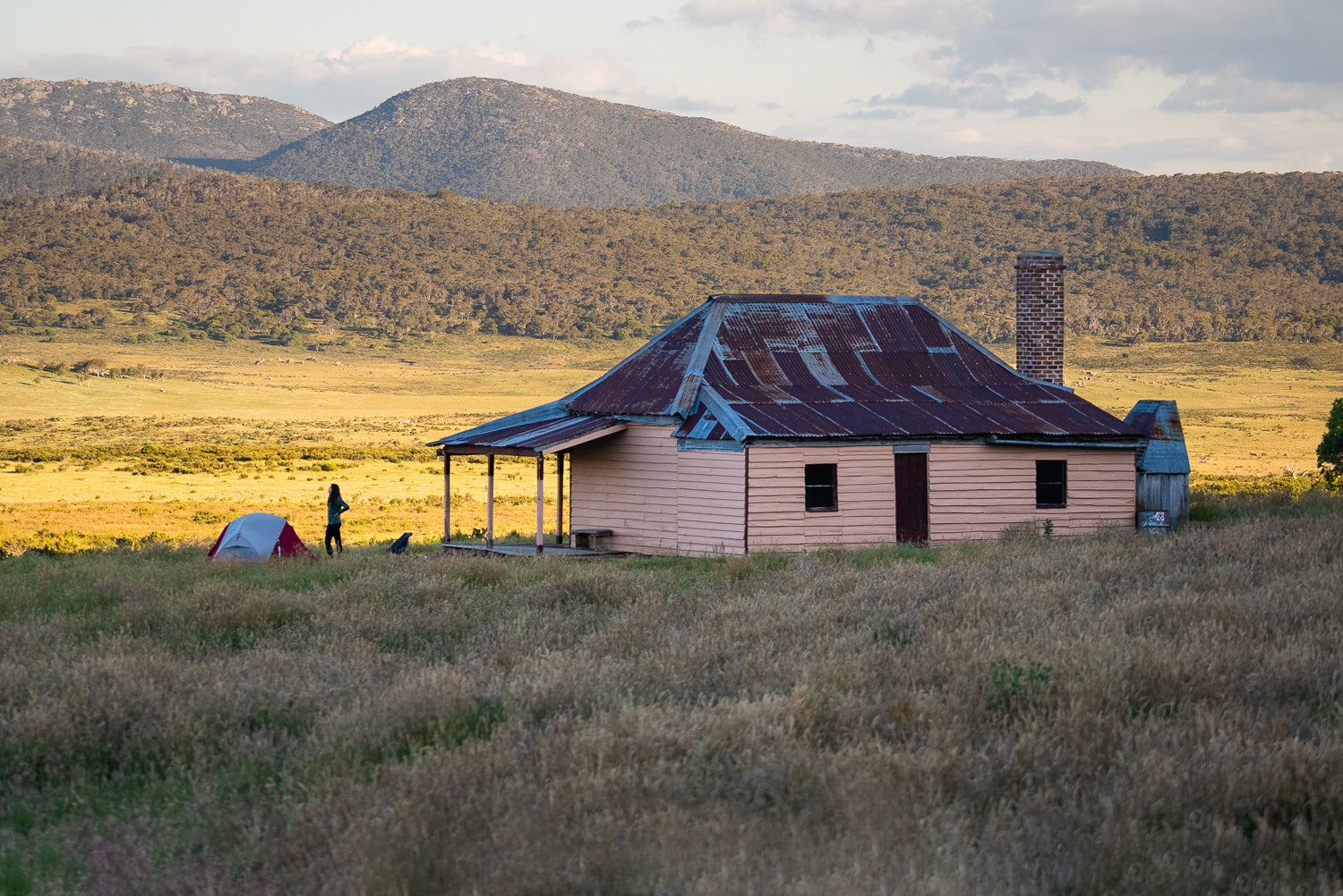 Camping at Old Currango Homestead in Kosciuszko National Park
