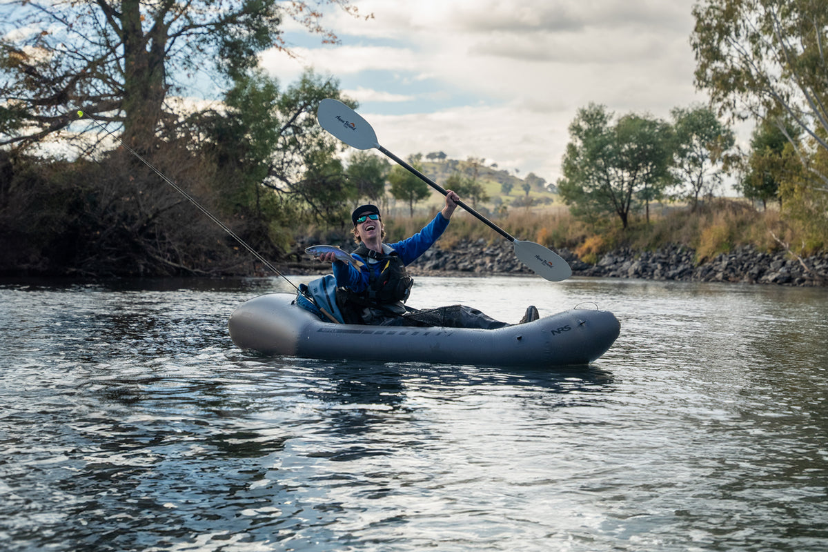 First Impressions of the NRS Riffle Packraft | Trout Tested on the Tum ...