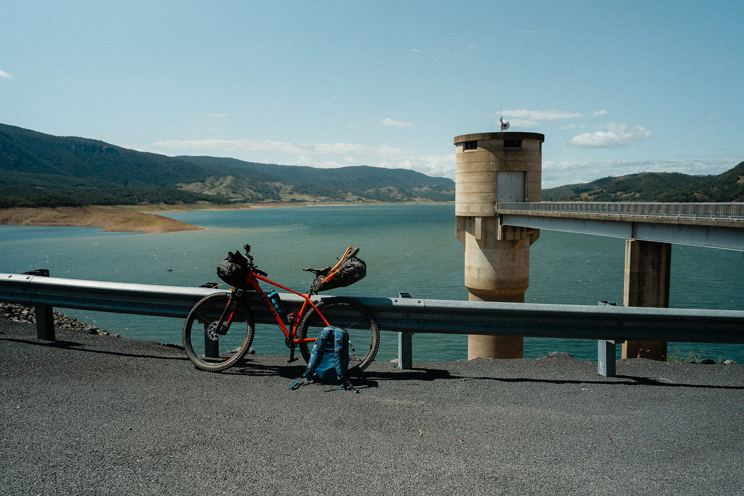 Bikepacking Blowering Dam | Solo Bikepacking Talbingo to Tumut in Australia's Snowy Mountains