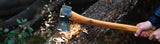 Gransfors axe in action