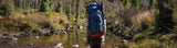 Packed up to start a two day hike and fish trip