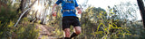 Running on the Hume and Hovell trail.