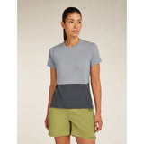 Icebreaker Women's Merino 200 Waffle Elevation Tee - Details 1