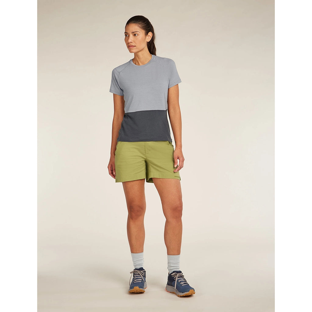 Icebreaker Women's Merino 200 Waffle Elevation Tee - Details 4