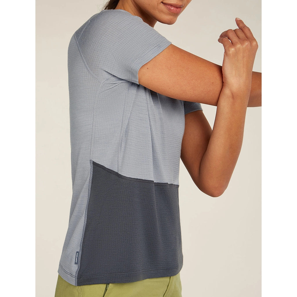 Icebreaker Women's Merino 200 Waffle Elevation Tee - Details 3