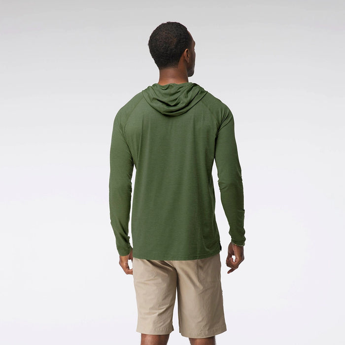 NRS Men's Silkweight Hoodie - Pineneedle 2