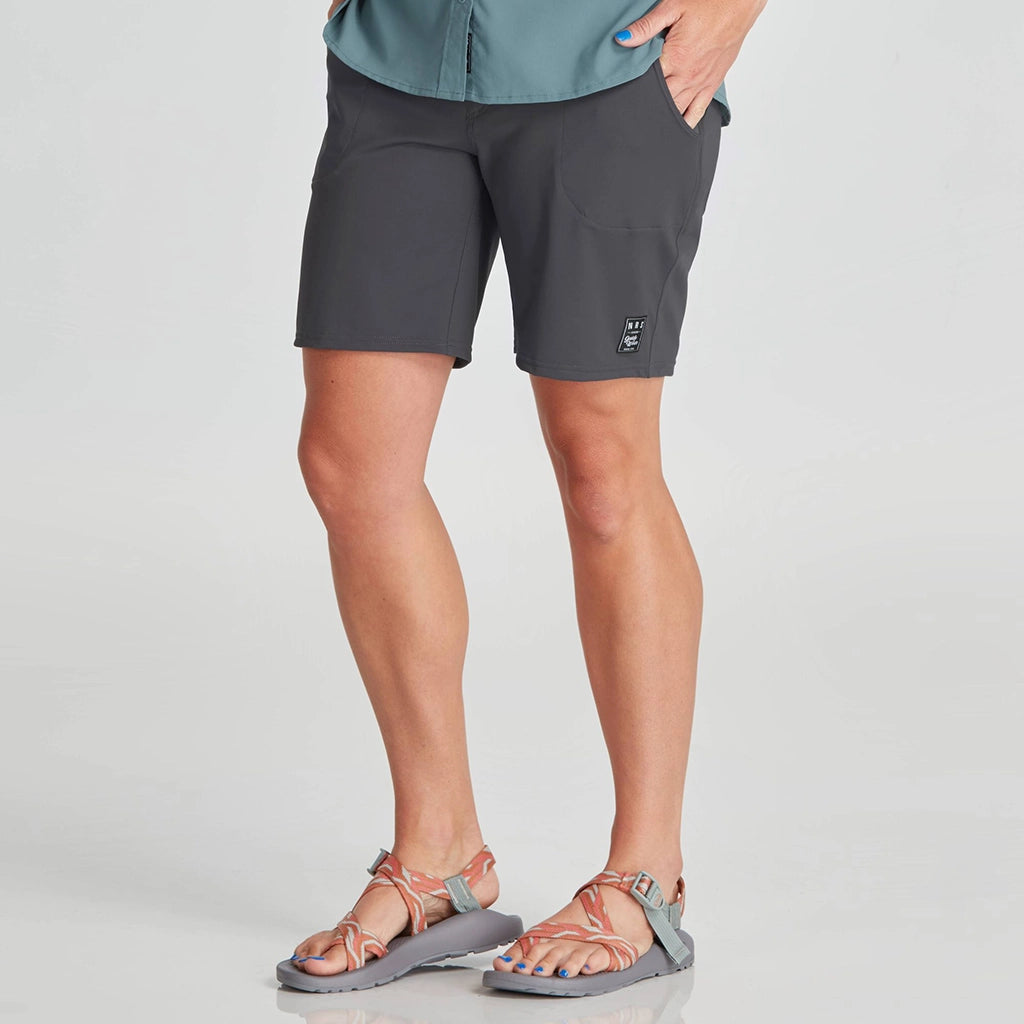 NRS Women's Guide Short - Dark Shadow - 01