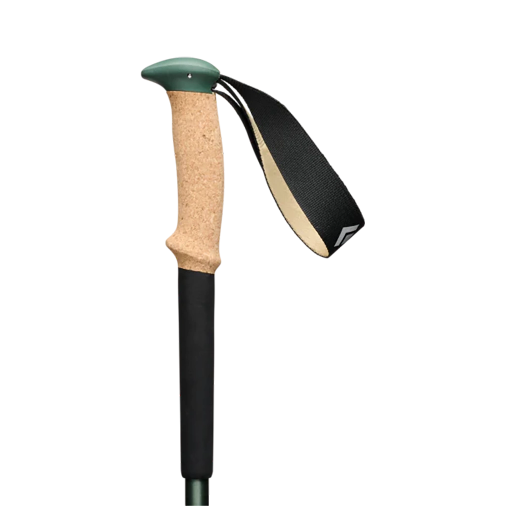 Black Diamond Trail Cork Trekking Poles Laurel Green Details 2