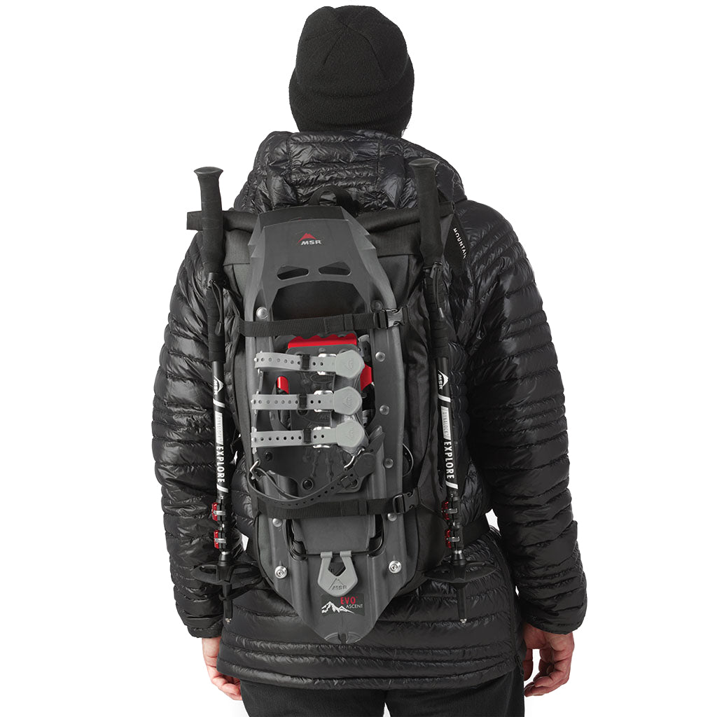 MSR Snowshoe Carry Pack model snowshoes