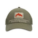 Simms Trout Icon Trucker Hat riffle green hero