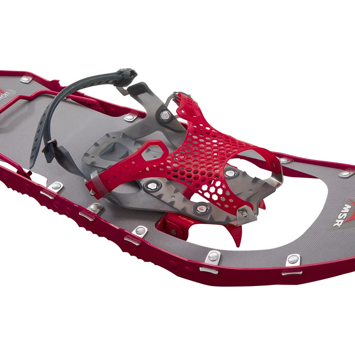 MSR Lightning Ascent Series Snowshoes - Women's Paragon Binding - Raspberry Details 3