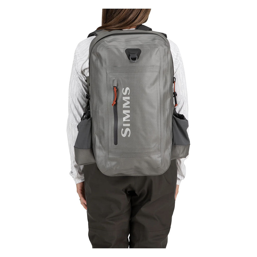 Simms Dry Creek Zip Backpack steel model 6