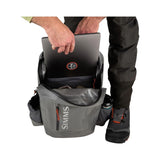 Simms Dry Creek Zip Backpack steel detail 3