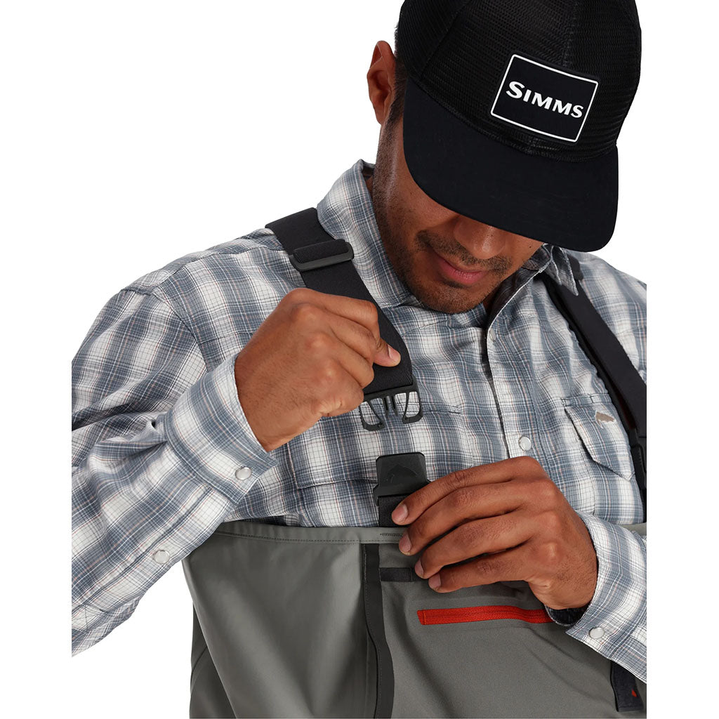 Simms Freestone Waders smoke detail 5