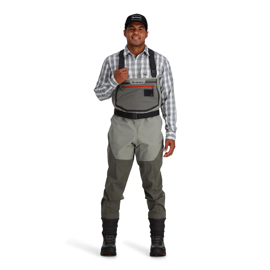 Simms Freestone Waders smoke detail 1