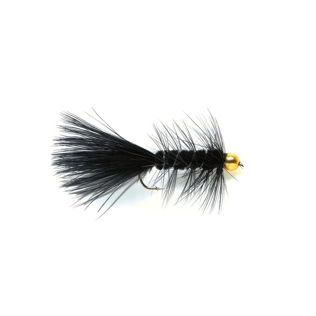 Fulling Mill Woolly Bugger - Black (Gold Nugget)