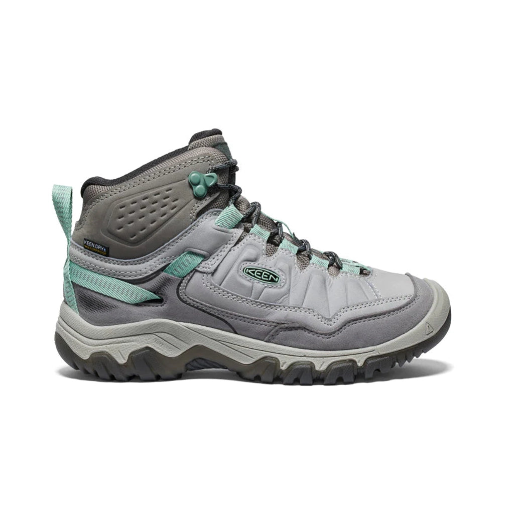 Keen Womens Targhee IV Mid Waterproof Boot - Alloy Granite Green Hero