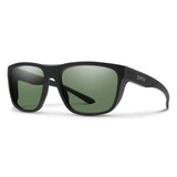 Smith Barra Sunglasses - Matte Black Frame Gray Green