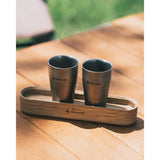 Snow Peak Titanium Shot Glass Duo — view 5