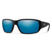 Smith Hookset Polarized Sunglasses - Matte Black Frame Blue Hero