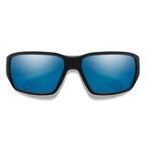 Smith Hookset Polarized Sunglasses - Matte Black Frame Blue Details 1