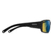 Smith Hookset Polarchromic Sunglasses - Matte Black Frame Yellow Blue Details 1