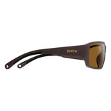 Smith Hookset Polarized Sunglasses - Matte Mississippi Mud Frame Polarized Brown Details 3