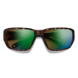 Smith Hookset Polarchromic Sunglasses - Matte Tortoise Frame Green Details 1