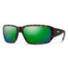 Smith Hookset Polarized Sunglasses - Matte Tortoise Frame Green Mirror Hero