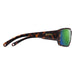Smith Hookset Polarized Sunglasses - Matte Tortoise Frame Green Mirror Details 2