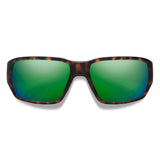 Smith Hookset Polarized Sunglasses - Matte Tortoise Frame Green Mirror Details 1