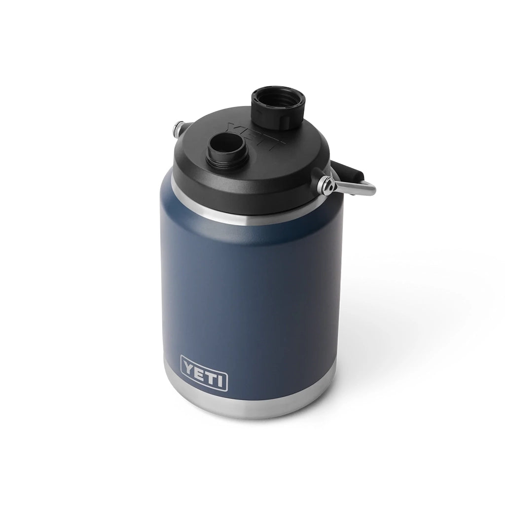 Yeti Rambler Half Gallon Jug 2.0 Navy Details 2