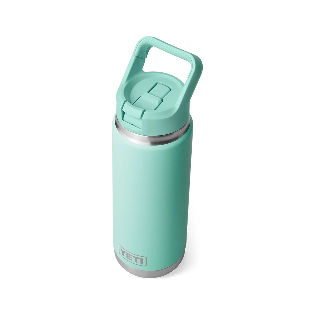 Yeti Rambler 26oz (769 ml) Straw Bottle - Seafoam Details 1