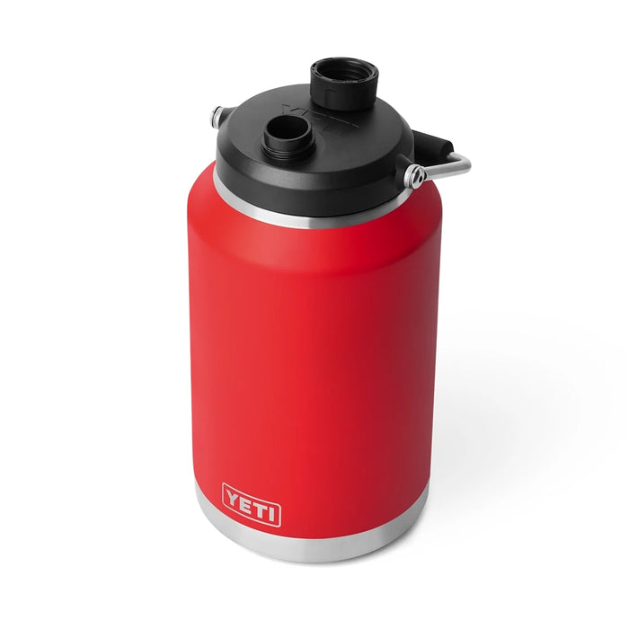 Yeti Rambler One Gallon Jug 2.0 Rescue Red Details 2