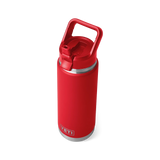 Yeti Rambler 26oz (769 ml) Straw Bottle - Rescue Red Details 1