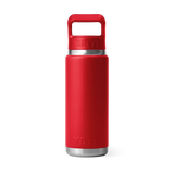 Yeti Rambler 26oz (769 ml) Straw Bottle - Rescue Red Details 3