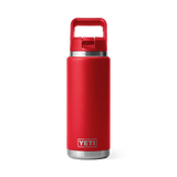 Yeti Rambler 26oz (769 ml) Straw Bottle - Rescue Red Hero