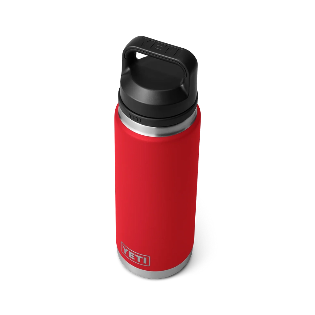 Yeti Rambler Bottle with Chug Cap - 26oz (760mL) - Rescue Red 3
