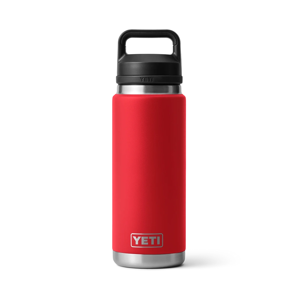 Yeti Rambler Bottle with Chug Cap - 26oz (760mL) - Rescue Red 1